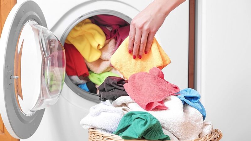 چقدر لباس در ماشین لباسشویی بریزیم؟
