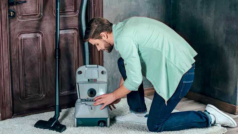 یکسره شدن جاروبرقی