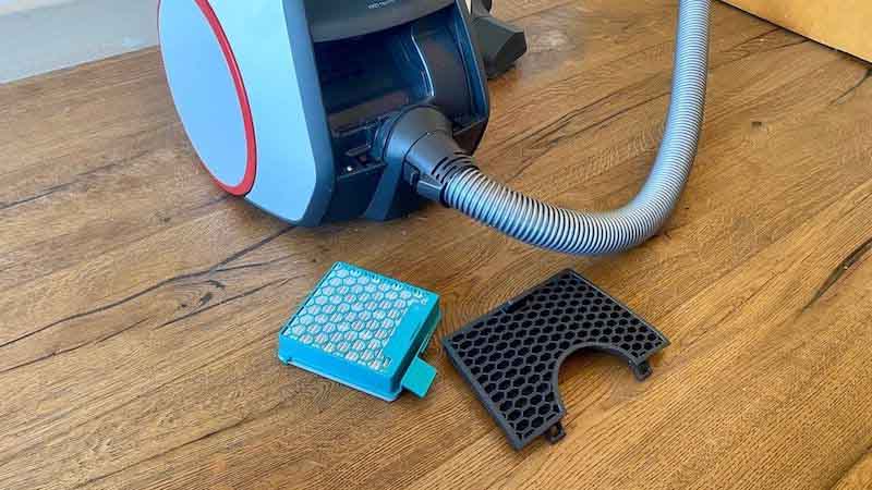 تعویض فیلتر جاروبرقی