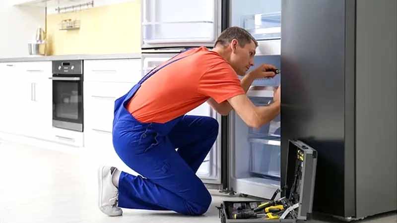 خرابی سیم داخلی یخچال ساید بای ساید