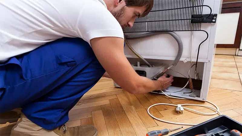 ایراد در موتور یخچال