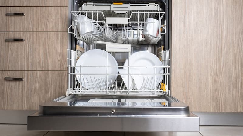 علت سر و صدای ماشین ظرفشویی