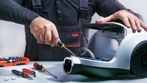 داغ شدن جاروبرقی