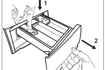 تمیز کردن محفظه جاپودری