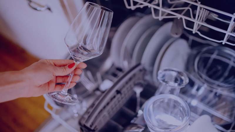 کدر شدن ظروف در ماشین ظرفشویی