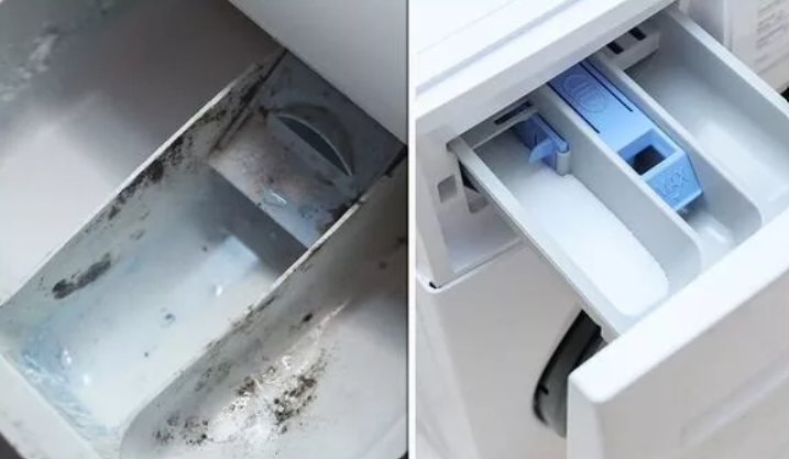 علت ماندن پودر در جاپودری ماشین لباسشویی